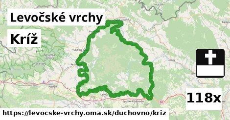 Kríž, Levočské vrchy