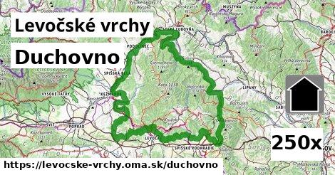 duchovno v Levočské vrchy