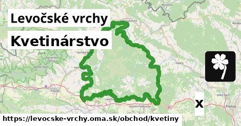 Kvetinárstvo, Levočské vrchy