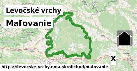 Maľovanie, Levočské vrchy