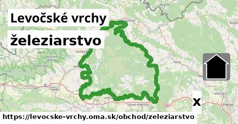 železiarstvo, Levočské vrchy