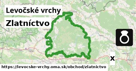 Zlatníctvo, Levočské vrchy