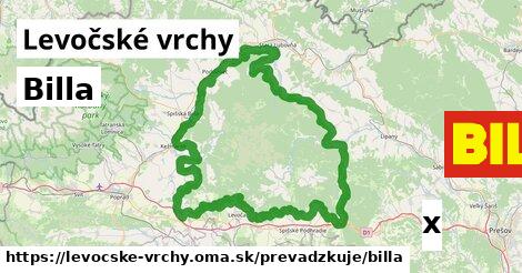 Billa, Levočské vrchy