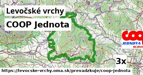 COOP Jednota, Levočské vrchy