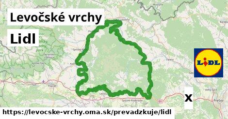 Lidl, Levočské vrchy