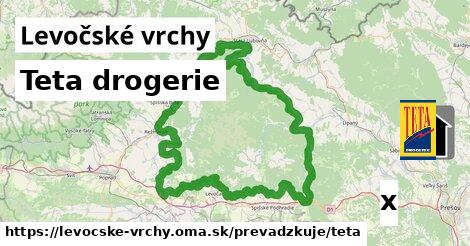 Teta drogerie, Levočské vrchy