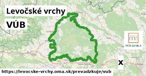 VÚB, Levočské vrchy