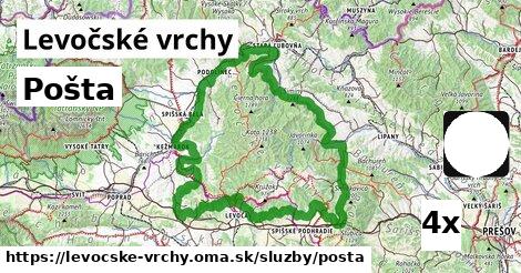 Pošta, Levočské vrchy