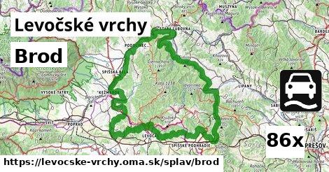 Brod, Levočské vrchy