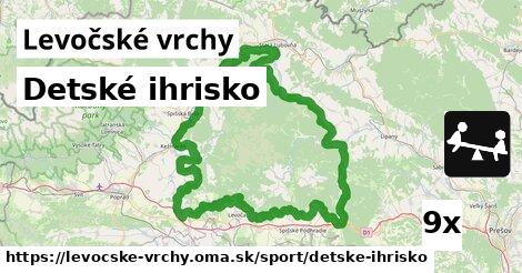 Detské ihrisko, Levočské vrchy