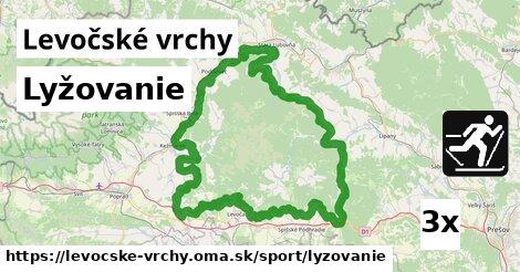 Lyžovanie, Levočské vrchy