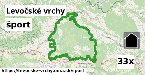 šport v Levočské vrchy