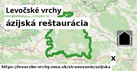 ázijská reštaurácia, Levočské vrchy