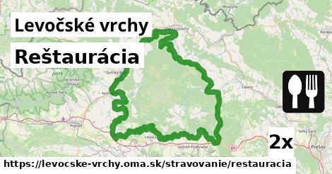 Reštaurácia, Levočské vrchy