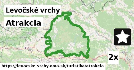 Atrakcia, Levočské vrchy