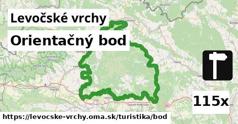 Orientačný bod, Levočské vrchy