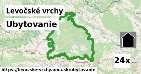 ubytovanie v Levočské vrchy