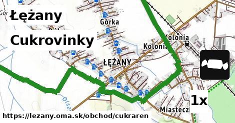 Cukrovinky, Łężany