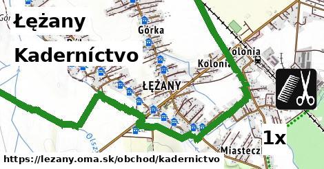 Kaderníctvo, Łężany