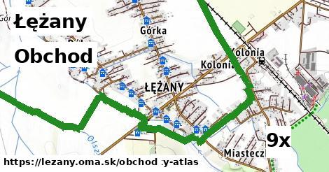 obchod v Łężany