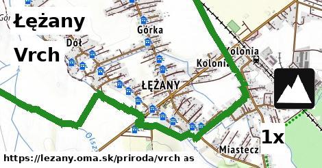 Vrch, Łężany