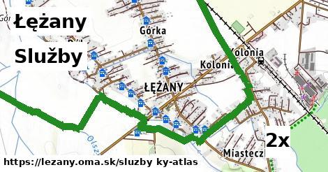 služby v Łężany