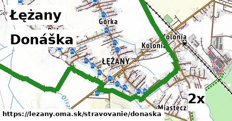 donáška v Łężany