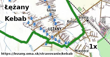 Kebab, Łężany