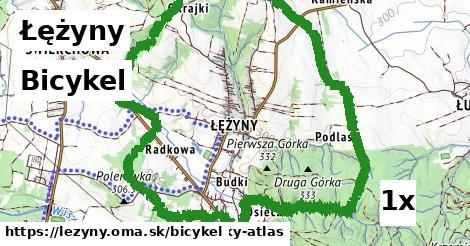 bicykel v Łężyny