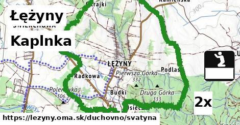 Kaplnka, Łężyny