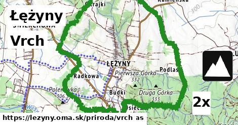 Vrch, Łężyny