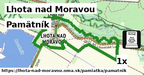 Pamätník, Lhota nad Moravou