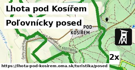 Poľovnícky posed, Lhota pod Kosířem