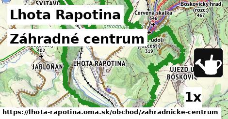 Záhradné centrum, Lhota Rapotina