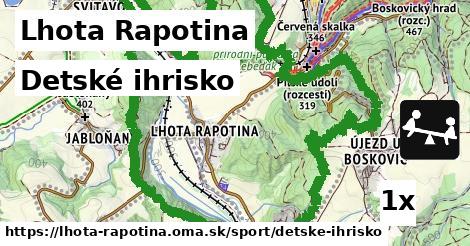 Detské ihrisko, Lhota Rapotina