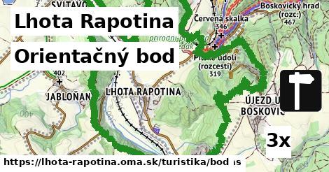 Orientačný bod, Lhota Rapotina