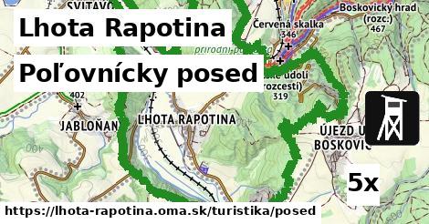 Poľovnícky posed, Lhota Rapotina