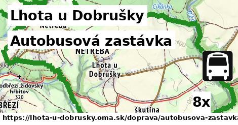 Autobusová zastávka, Lhota u Dobrušky