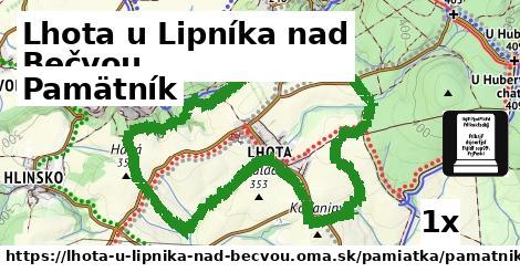 Pamätník, Lhota u Lipníka nad Bečvou