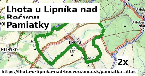 pamiatky v Lhota u Lipníka nad Bečvou