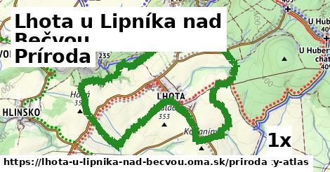 príroda v Lhota u Lipníka nad Bečvou