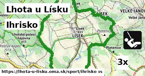 Ihrisko, Lhota u Lísku