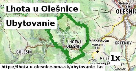 ubytovanie v Lhota u Olešnice