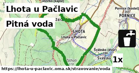 Pitná voda, Lhota u Pačlavic