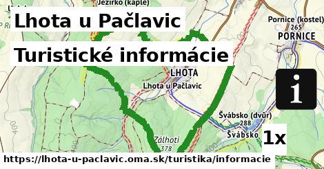 Turistické informácie, Lhota u Pačlavic
