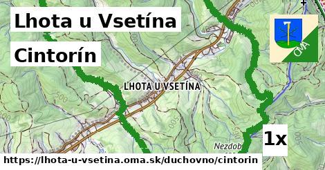 Cintorín, Lhota u Vsetína