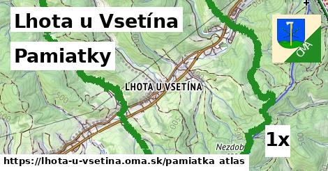 pamiatky v Lhota u Vsetína