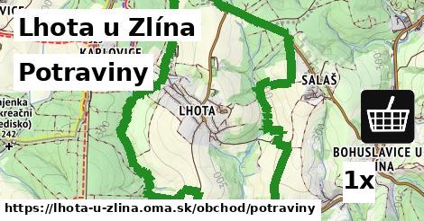 potraviny v Lhota u Zlína