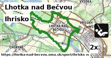 ihrisko v Lhotka nad Bečvou