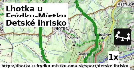 Detské ihrisko, Lhotka u Frýdku-Místku